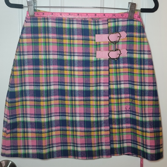 RARE LAZY OAF CHECK KILTY SKIRT SIZE S - Picture 2 of 5